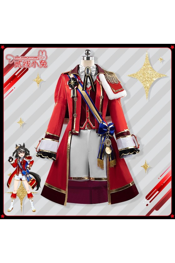 2XXT Cosplay Uma Musume Pretty Derby Kitasan Black Final Bloom Race Outfit Cosplay Costume